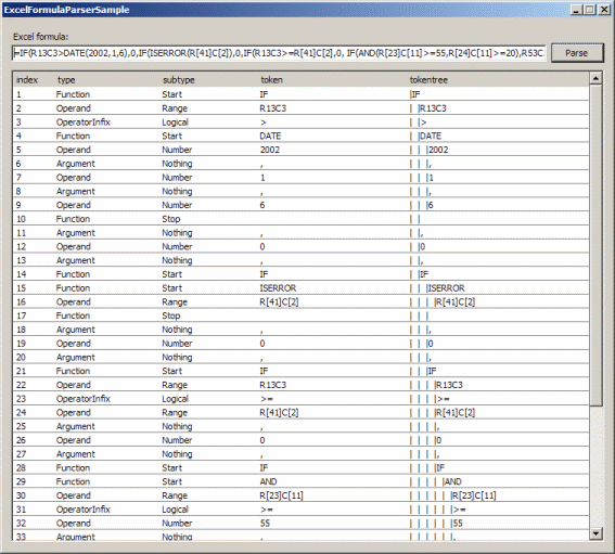 excel methods c#